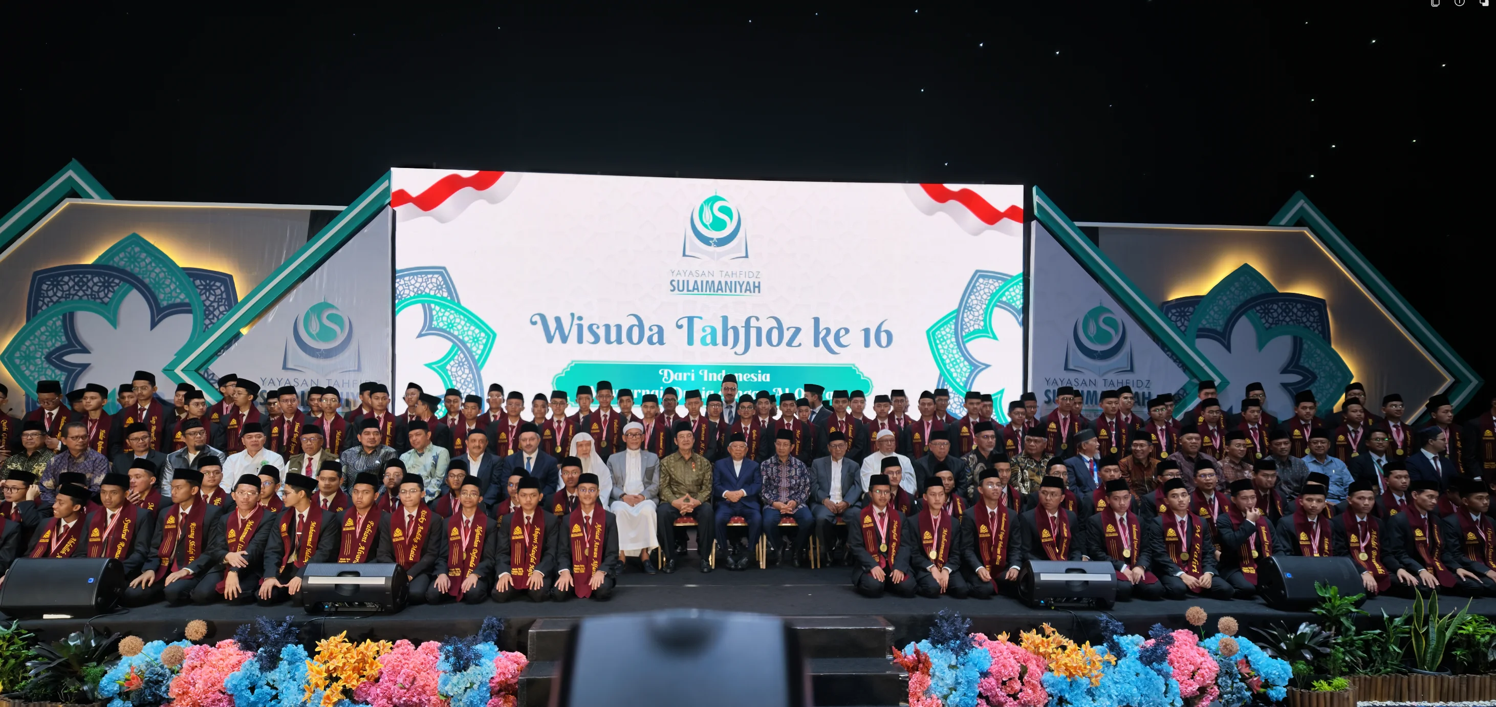 Menteri Agama Nasaruddin Umar dan KH Ma'ruf Amin Hadiri Wisuda Tahfidz Al-Qur'an ke-16, LAZNAS Saya Peduli Dukung Lahirnya Generasi Qurani Indonesia