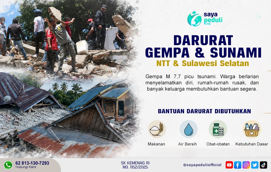 Banner Peduli Bencana NTT