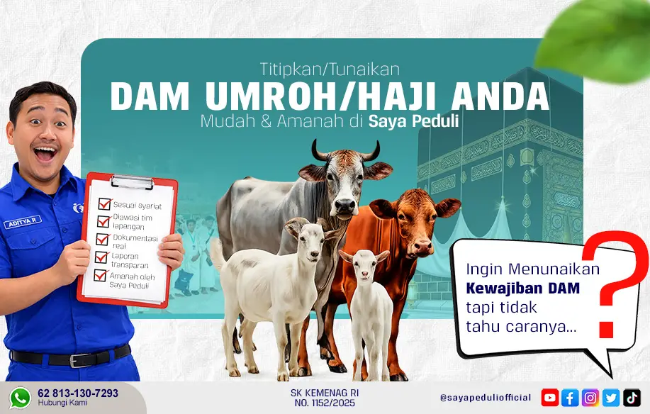 Banner DAM kurban umroh dan haji