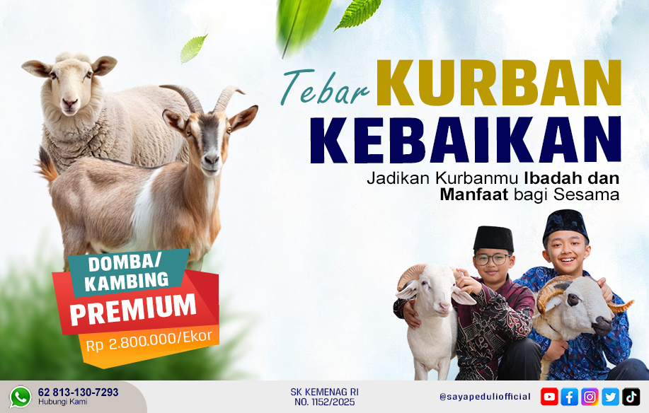 Banner kambing premium