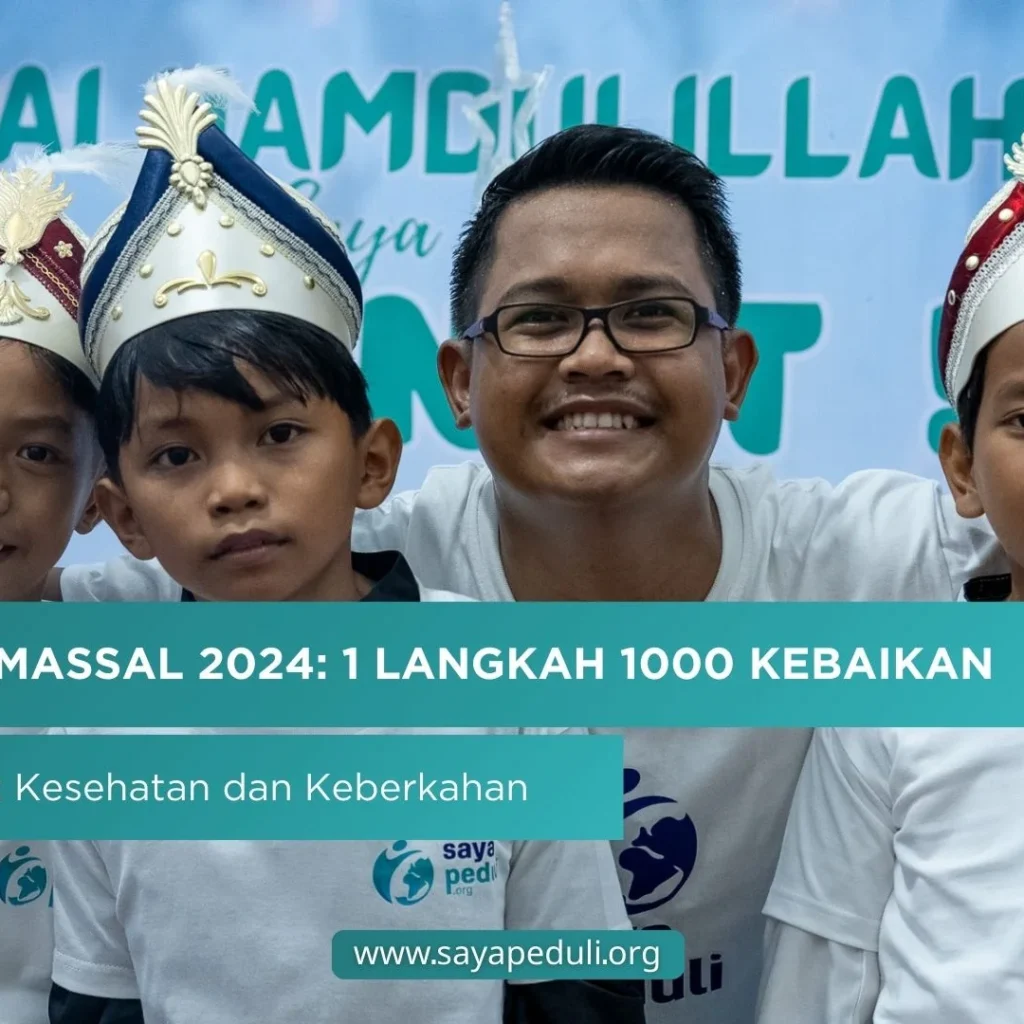 SUNATAN MASSAL 2024: 1 LANGKAH 1000 KEBAIKAN