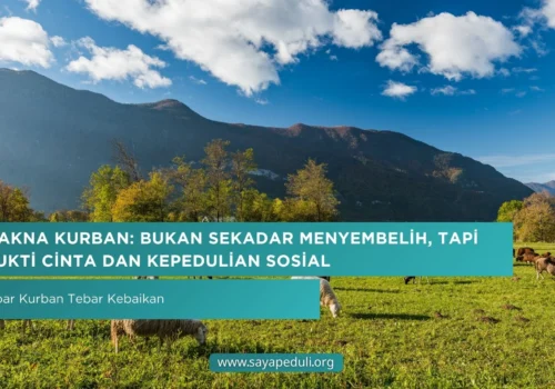 Makna Kurban: Bukan Sekadar Menyembelih, tapi Bukti Cinta dan Kepedulian Sosial