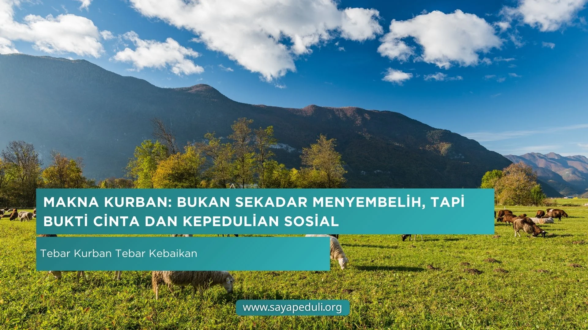 Makna Kurban: Bukan Sekadar Menyembelih, tapi Bukti Cinta dan Kepedulian Sosial