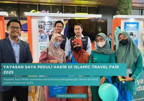 Yayasan Saya Peduli Hadir di Islamic Travel Fair 2025