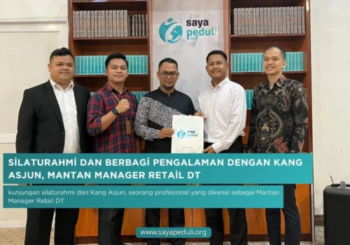 Silaturahmi dan Berbagi Pengalaman dengan Kang Asjun, Mantan Manager Retail DT