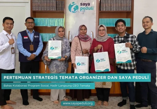 Pertemuan Strategis Temata Organizer dan Saya Peduli: Bahas Kolaborasi Program Sosial, Hadir Langsung CEO Temata