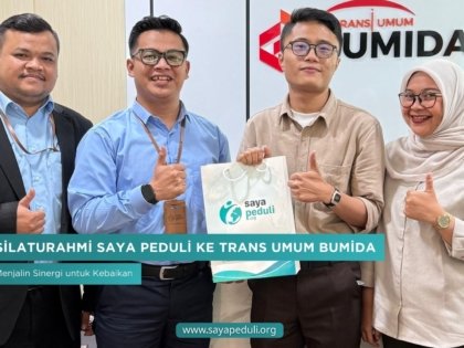 Silaturahmi Saya Peduli ke Trans Umum Bumida: Menjalin Sinergi untuk Kebaikan
